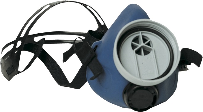 Demi-masque néoprène 1 filtre image principale
