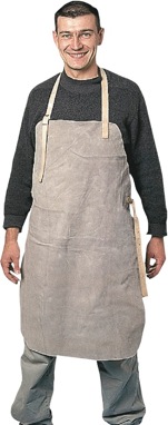 Tablier soudeur en croûte de cuir image principale