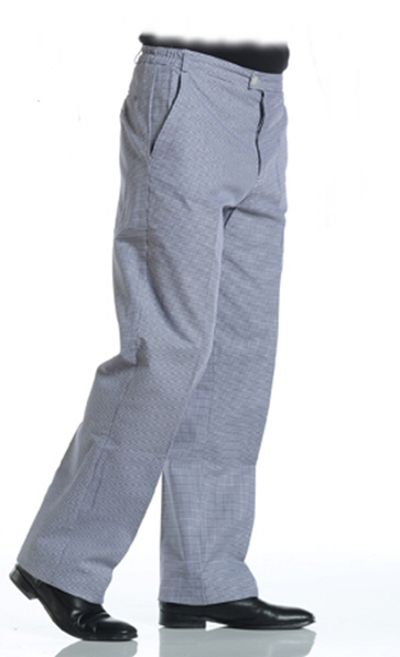 Pantalon de cuisine pied de poule image principale
